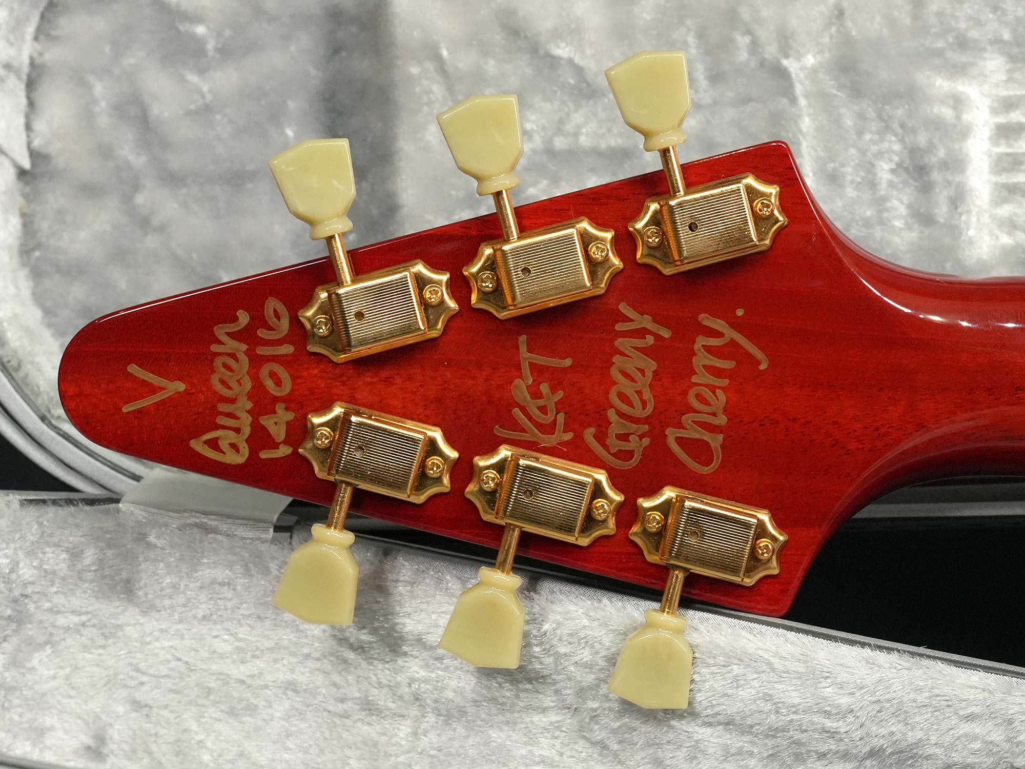 Crews Maniac Sound Vintage Line V-QUEEN CHERRY w/K&T Greeny